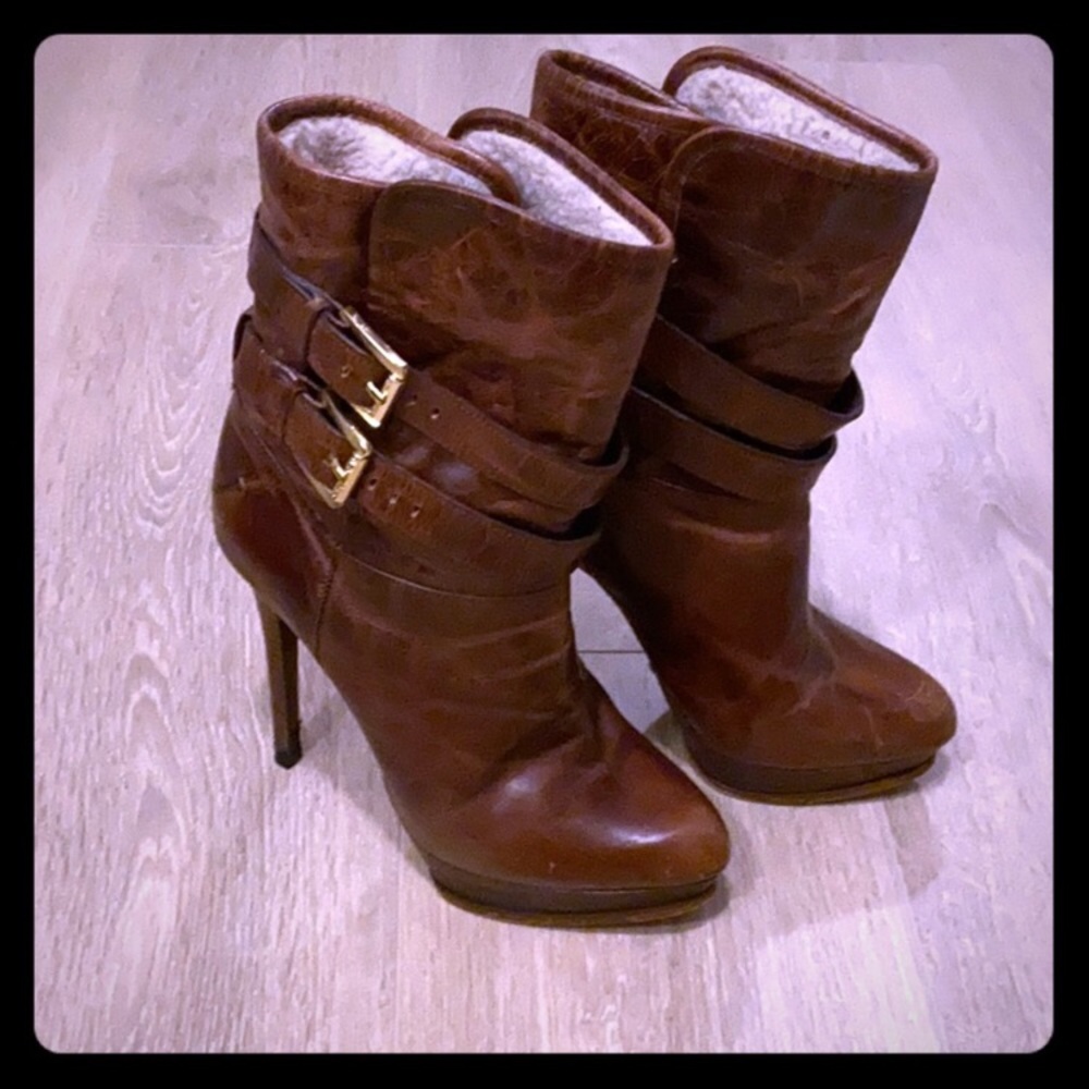 Michael Kors leather boots